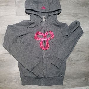 TNA zip up sweater